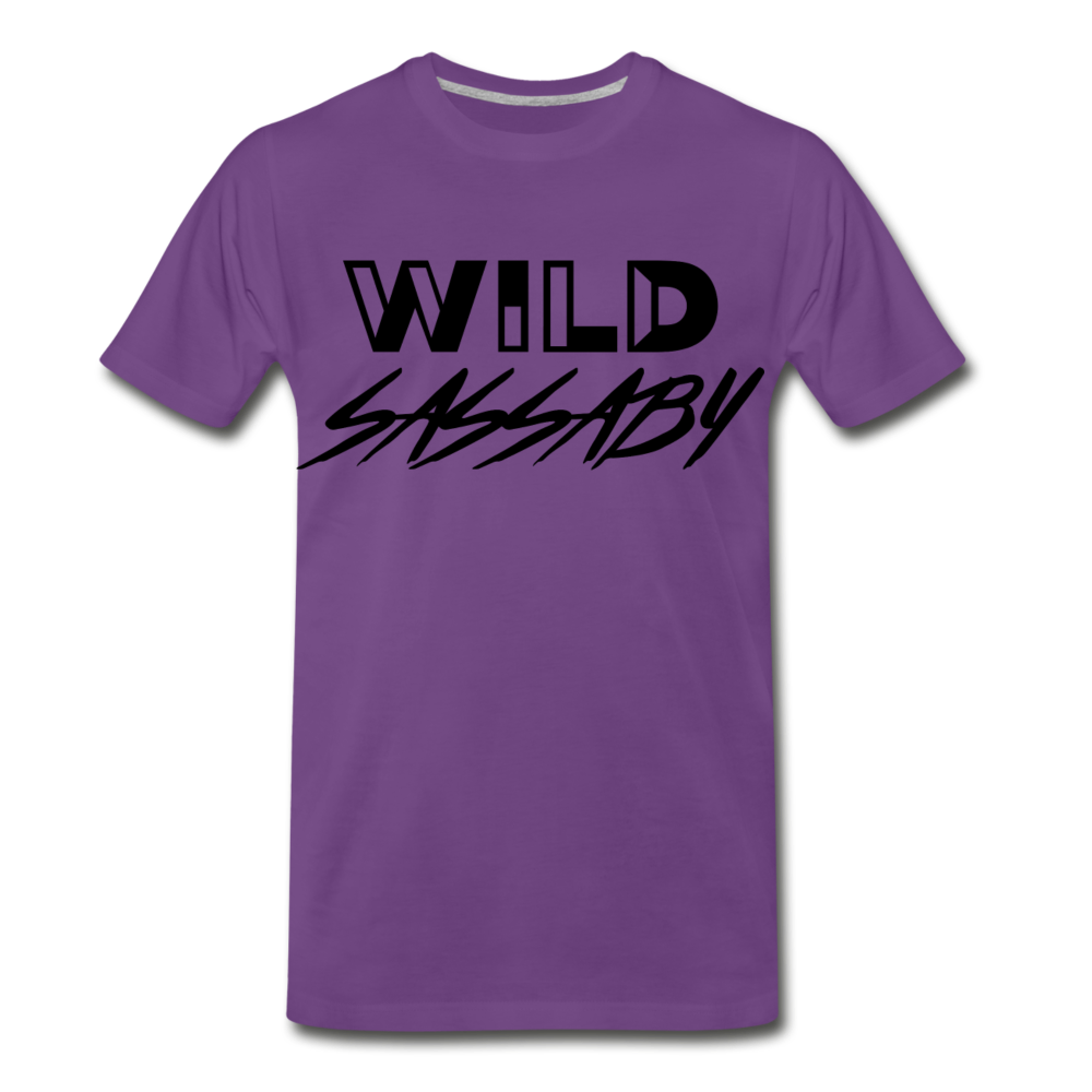 Unisex Classic Logo Premium T-Shirt - purple