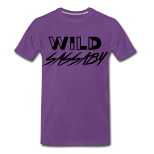 Unisex Classic Logo Premium T-Shirt - purple